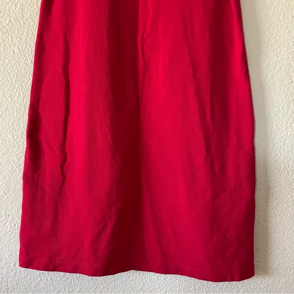 Tommy Hilfiger Collared Polo Dress Women’s XS Red T Shirt Dress Cotton Mini - Picture 4 of 15